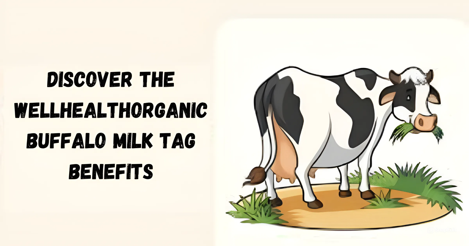Wellhealthorganic Buffalo Milk Tag benefits