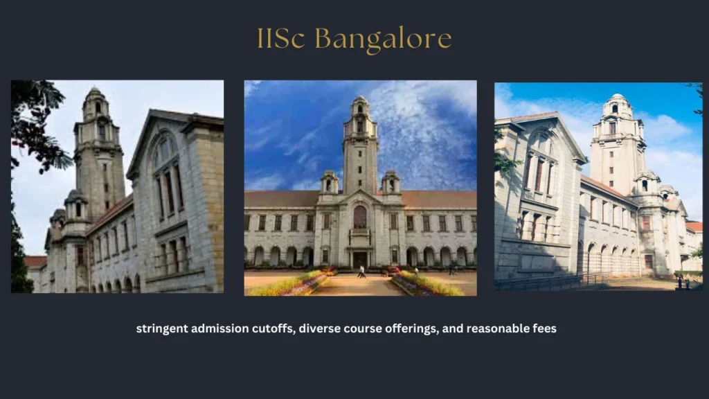 IISc Bangalore: A Comprehensive Guide to Cutoffs, Courses, and Fees